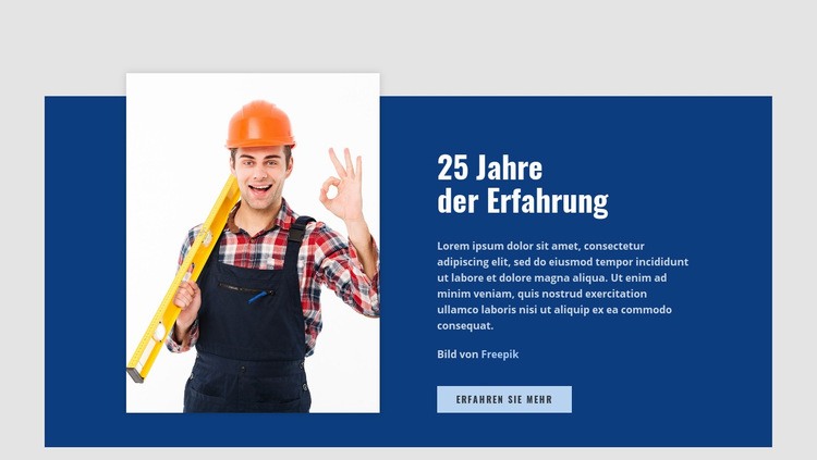 Holzhäuser & Gebäude Website Builder-Vorlagen