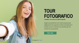 Generatore Di Siti Web Esclusivo Per Viaggia Con Un Fotografo Professionista