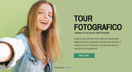 Viaggia Con Un Fotografo Professionista - Modello Per La Creazione Di Siti Web