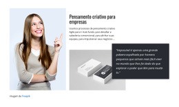 Crie Itens Promocionais Exclusivos - Modelo De Maquete De Site