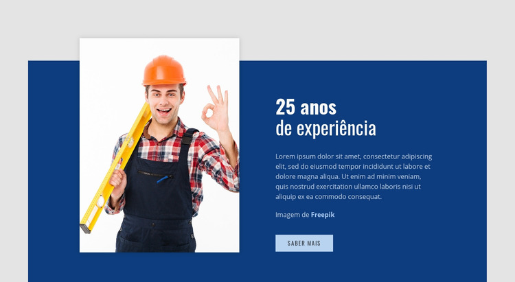 Casas e edifícios de madeira Template Joomla