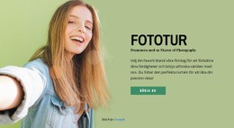 Multifunktionell Webbdesign För Res Med En Professionell Fotograf