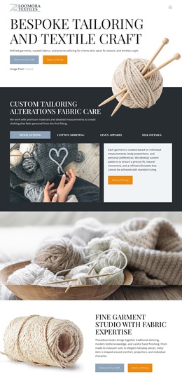 Bespoke Textile Craft - Online Templates