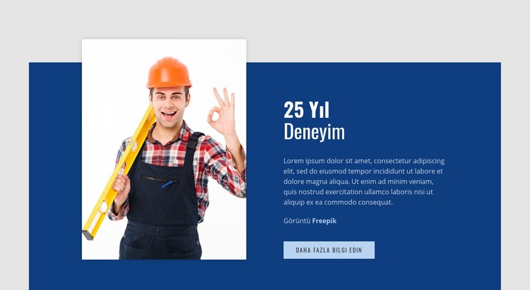 Ahşap evler ve binalar Html Web Sitesi Oluşturucu