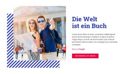 Fantastische Landingpage Für Abenteuer Erfüllen Deine Seele