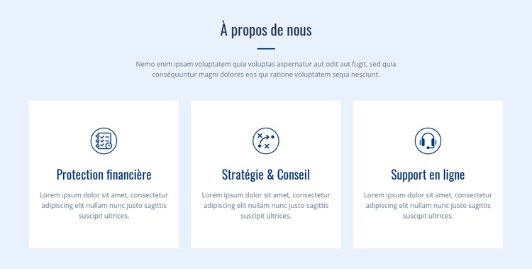 Nous sommes un cabinet de conseil mondial Thème WordPress