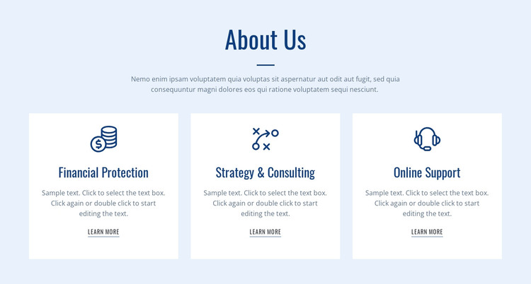 We're a global consultancy HTML Template