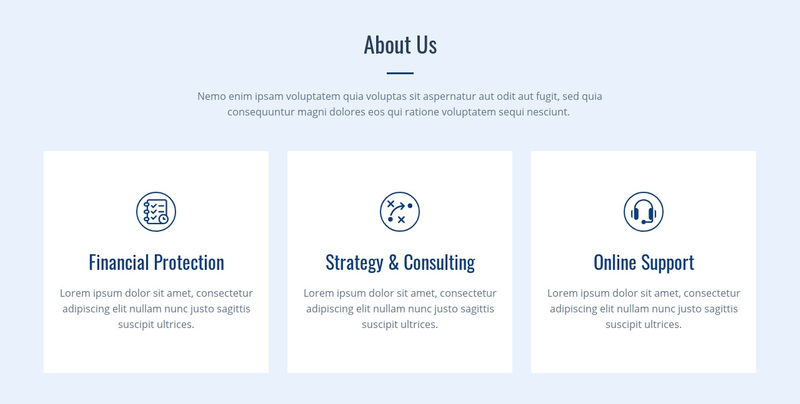 We're a global consultancy Squarespace Template Alternative