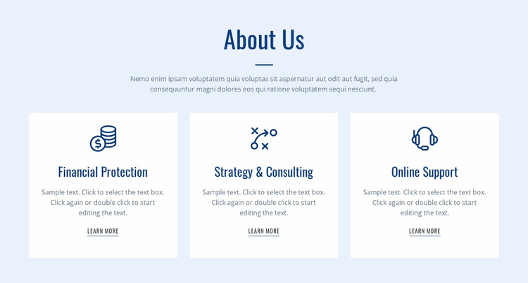 We zijn een wereldwijd adviesbureau Website ontwerp