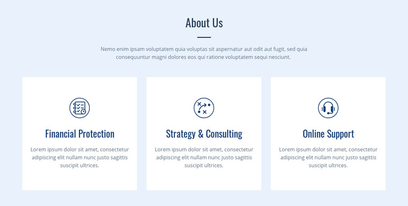 We're a global consultancy Wix Template Alternative