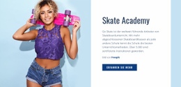 Sportverein Und Skate-Akademie - HTML5-Vorlage