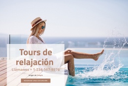 Tours De Relajación - Mejor Diseño De Sitio Web