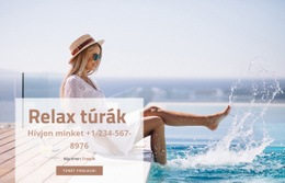 Pihenő Túrák – Reszponzív Webhelysablon