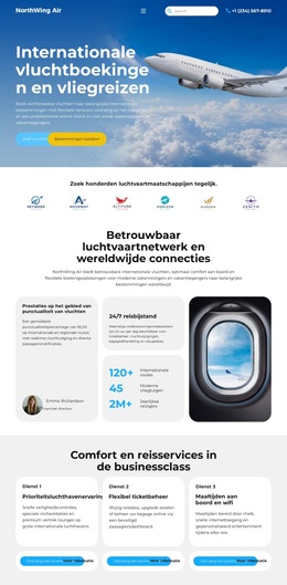 Modern Vliegticket Boeken - Creatief