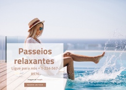 Passeios Relaxantes - Melhor Design De Site