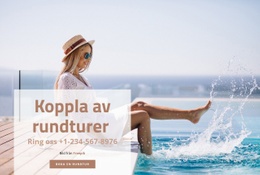Koppla Av Turer - Responsiv Webbplatsmall
