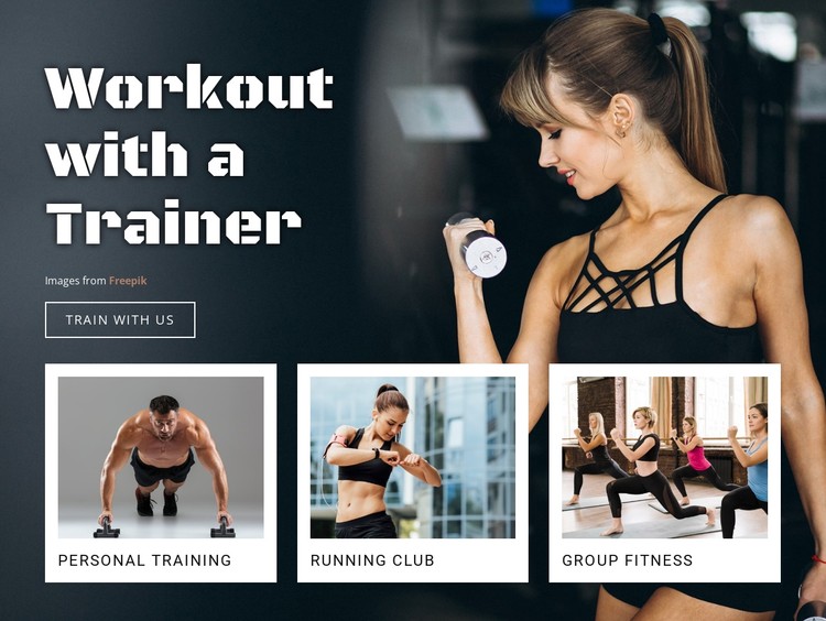 Healthy livestyle and sport  CSS Template