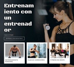 Deporte Y Estilo De Vida Saludable - HTML Designer