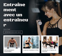 Style De Vie Et Sport Sains Site Réactif