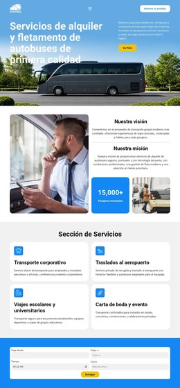 Página De Destino Para