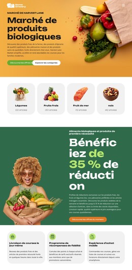 Conception Web Pour Livraison De Produits Frais
