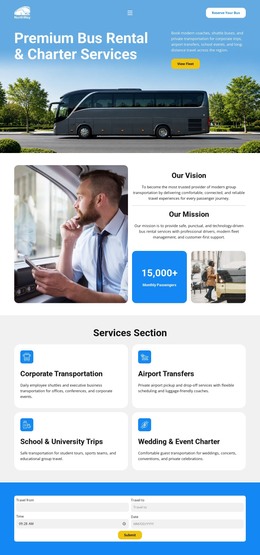 Landing Page For