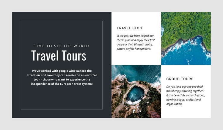 Travel is an investment in yourself Joomla Page Builder