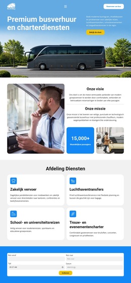 - Sjabloon Voor Zakelijke Premiumwebsites