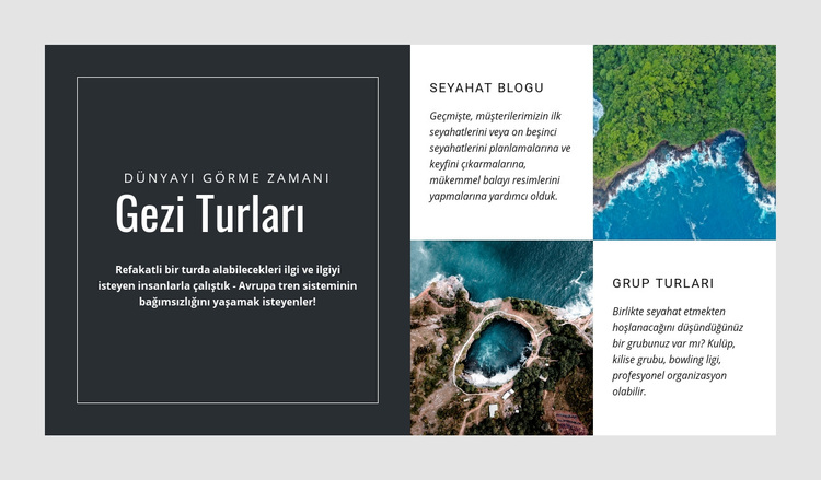 Seyahat kendinize bir yatırımdır WordPress Teması