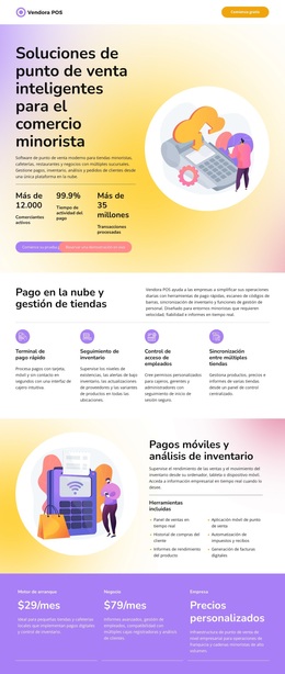Punto De Venta - Tema Profesional De WordPress
