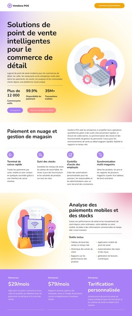 Point De Vente - Fonctionnalité Cms Intégrée