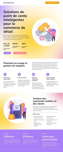Point De Vente - Thème WordPress Professionnel