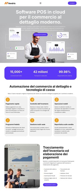 Software POS Per La Vendita Al Dettaglio - Dettagli Sulle Varianti Bootstrap