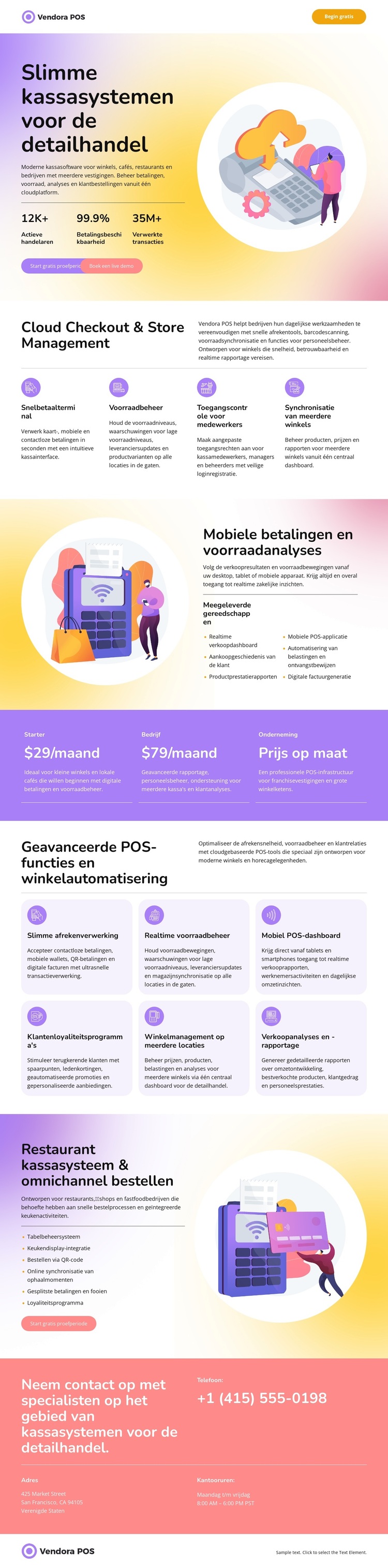 Verkooppunt WordPress-thema
