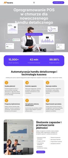 Oprogramowanie POS Dla Handlu Detalicznego - Darmowy Motyw WordPress