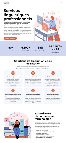Bureau De Traduction De Dictionnaires – Thème WordPress