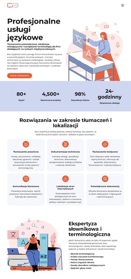 Biuro Tłumaczeń Słownikowych – Motyw WordPressa