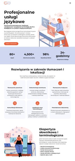 Biuro Tłumaczeń Słownikowych Szablon Witryny CSS