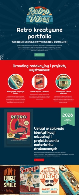 Archiwalne Portfolio Kreatywne - Ekskluzywny Motyw WordPress