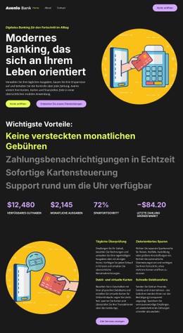 Privatfinanzbank - Beste CSS-Vorlage