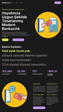 Kişisel Finans Bankası - En Iyi CSS Şablonu