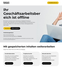 Offline-Geschäftsseite – Bestes WordPress-Theme