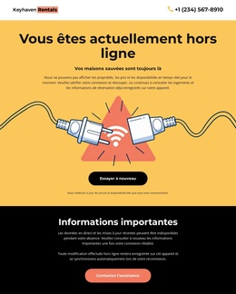 Page Sans Connexion – Thème WordPress Génial