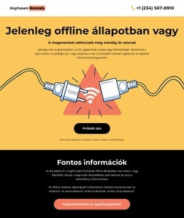Ingyenes CSS Nincs Kapcsolat Oldal Számára
