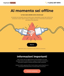 Nessuna Connessione Alla Pagina - Visualizza La Funzione E-Commerce