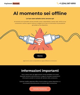 Nessuna Connessione Alla Pagina - Fantastico Tema WordPress