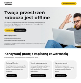 Strona Offline Firmy - Najlepszy Motyw WordPress