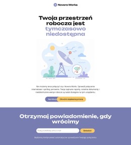 Strona Internetowa Offline Podstawowy Szablon HTML Z CSS