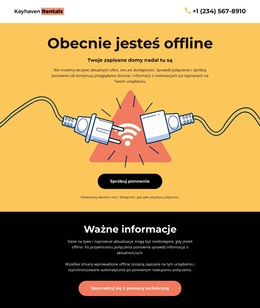 Brak Strony Połączenia Szablon Wkrótce