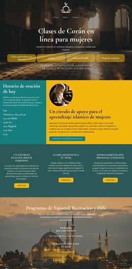 Diseñador De Producto Para Clases De Corán Para Mujeres